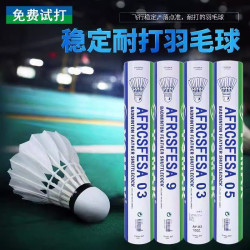 羽毛球耐打王05/039穩定防風耐用訓練比賽專用12衹裝打不爛