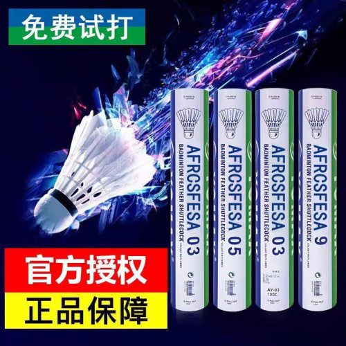 羽毛球耐打王05/039穩定防風耐用訓練比賽專用12衹裝打不爛