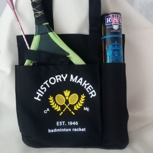 羽毛球夏天大容量日系帆布包新款單肩手提休閒旅行通勤外出 羽毛球夏天大容量日系帆布包新款單肩手提休閒旅行通勤外出