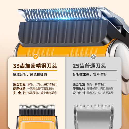 氪金貓寵物電推剪理髮器狗狗剃毛器充電推子貓咪剪毛器美容