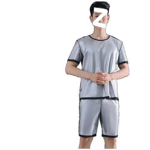 暴汗服男套裝減肥控體服大碼排汗衣降體健身運動跑步髮汗服爆汗褲