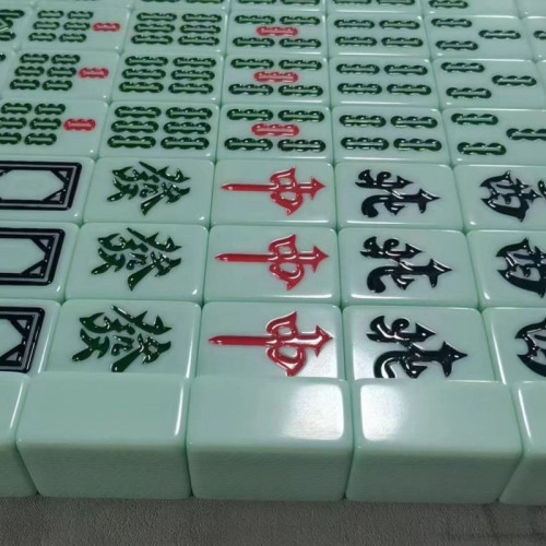 麻將紅中麻將全自動麻將麻將牌家用正磁大字大號中號麻將