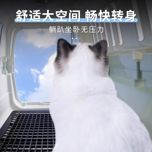 寵物托運箱全景天窗貓包小狗狗外出可攜式貓籠子貓箱外出可攜式航空箱
