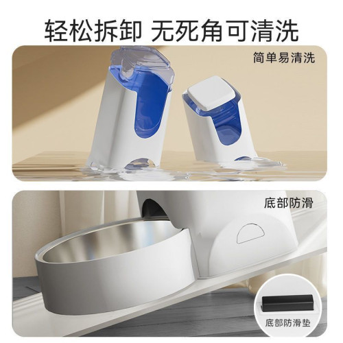 貓碗雙碗狗碗貓食盆自動飲水貓咪水碗大容量防打翻狗食盆寵物用品