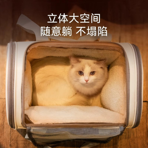 寵物外出包四季通用單肩包手提狗包春夏透氣幼犬幼貓包大容量貓包