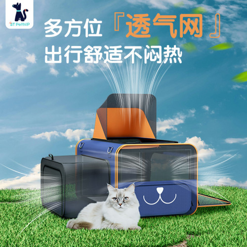 寵物外出小推車單肩貓包狗狗小型手推車貓咪手提包寵物拉桿包