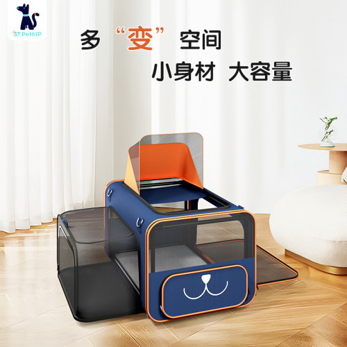 寵物外出小推車單肩貓包狗狗小型手推車貓咪手提包寵物拉桿包