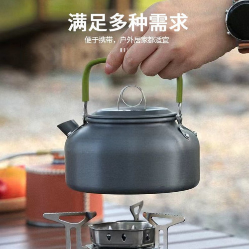 戶外燒水壺大容量露營戶外野餐可攜式煮茶器戶外泡茶壺
