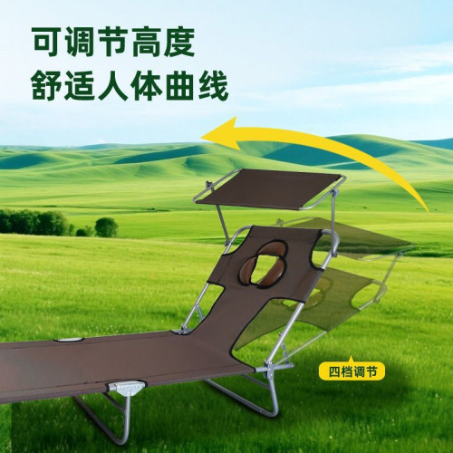 曬背趴椅折曡可攜式沙灘椅曬背神器曬背專用椅子多功能躺椅養生趴床