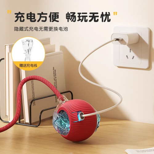 貓玩具貓咪智能逗貓球自嗨解悶小貓自動躲避寵物電動突滾滾棒神器