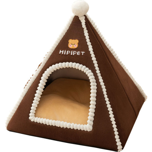 新款寵物帳篷窩冬天保暖貓咪睡覺貓床狗狗封閉式貓床聖誕貓窩 新款寵物帳篷窩冬天保暖貓咪睡覺貓床狗狗封閉式貓床聖誕貓窩