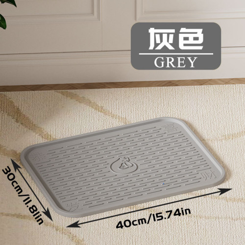 貓砂盆三層折曡開放貓厠所帶貓砂墊超大號防外濺貓屎盆貓用品