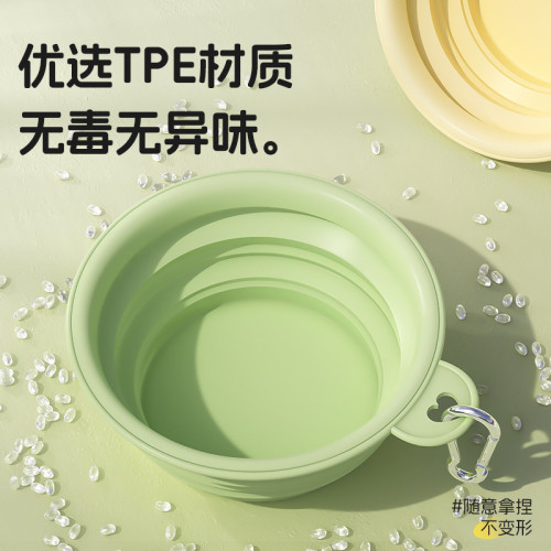 寵物狗狗折曡碗狗盆外出可攜式狗碗食盆戶外貓咪喝水碗飲水狗糧盆