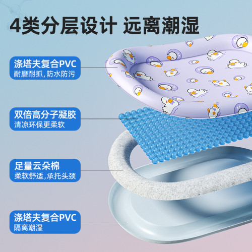 寵物冰墊貓墊子涼墊貓咪夏天降溫睡墊夏季冰窩夏日護頸涼窩防貓抓
