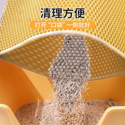 貓砂墊貓墊子貓砂盆防外濺墊貓咪防帶出控沙墊厠所漏沙墊寵物墊子