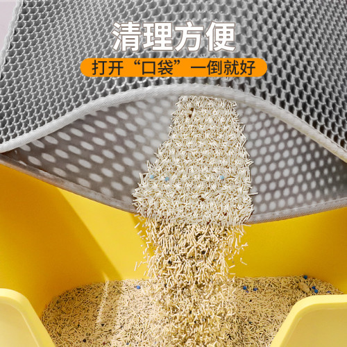 貓砂墊貓砂盆防外濺墊貓咪防帶出控砂墊貓墊子厠所漏沙墊貓咪用品