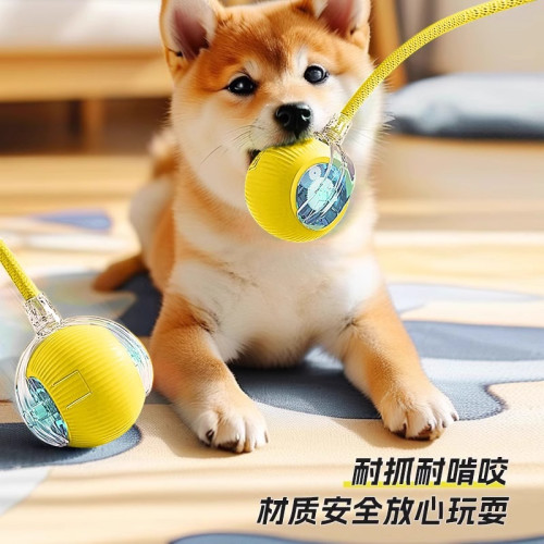 狗狗玩具球自動遛狗球智能自嗨解悶耐咬神器體力消耗狗狗用品大全