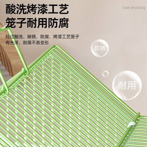 虎皮鸚鵡籠子鳥籠專用豪華別墅牡丹大號新型金屬家用文鳥珍珠用品