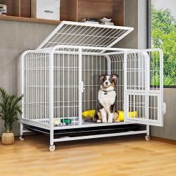 狗籠子小型犬大型犬帶厠所中型犬狗籠室內金毛拉布拉多寵物狗籠子