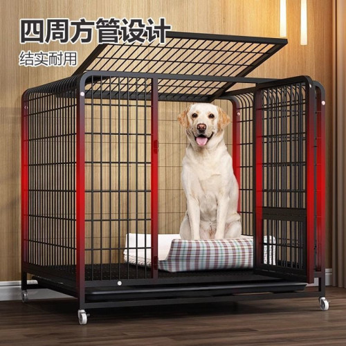 狗籠子小型犬大型犬帶厠所中型犬狗籠室內金毛拉布拉多寵物狗籠子