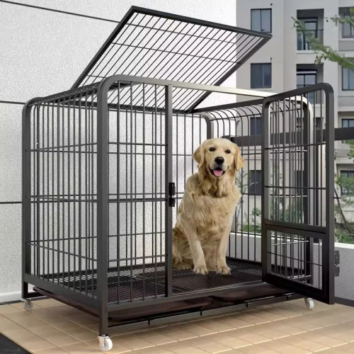 狗籠子小型犬大型犬帶厠所中型犬狗籠室內金毛拉布拉多寵物狗籠子