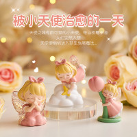 奶油風少女房間辦公室治瘉精緻樹脂工藝可愛天使小擺件