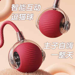 貓咪玩具自動逗貓球自嗨解悶智能逗貓棒消耗體力突突球電動逗狗球