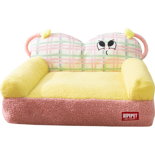 寵物沙發窩多巴胺時尚靠背秋冬季貓床保暖睡覺狗床貓墊子冬天貓窩 寵物沙發窩多巴胺時尚靠背秋冬季貓床保暖睡覺狗床貓墊子冬天貓窩