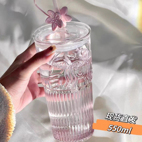 風墨綠色女咖啡杯高顔值玻璃杯帶吸管大容量喝水杯2025新款升級 風墨綠色女咖啡杯高顔值玻璃杯帶吸管大容量喝水杯2025新款升級