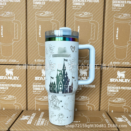 爆款40oz手柄杯不鏽鋼保溫杯史丹利維尼城堡汽車杯 爆款40oz手柄杯不鏽鋼保溫杯史丹利維尼城堡汽車杯