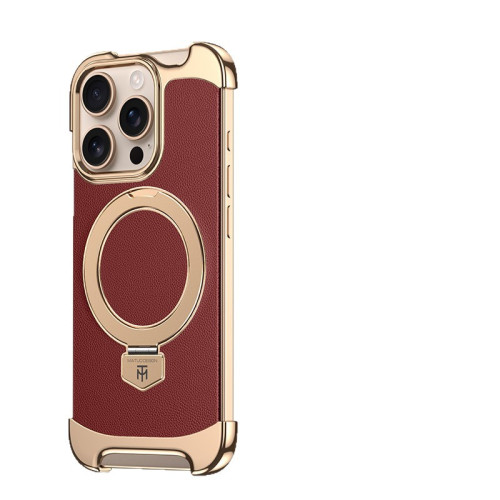 支點殼適用蘋果17Promax素皮磁吸支架手機殼iPhone16無邊電鍍素皮 支點殼適用蘋果17Promax素皮磁吸支架手機殼iPhone16無邊電鍍素皮