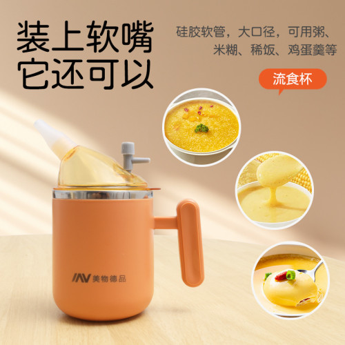 老人防嗆杯癱瘓臥床病人護理杯孕婦躺著喝水防漏吸管杯有蓋流食杯 老人防嗆杯癱瘓臥床病人護理杯孕婦躺著喝水防漏吸管杯有蓋流食杯