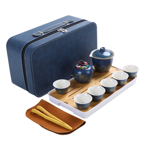 旅行茶具小套裝古韻蓋碗茶杯功夫茶具快客杯實用禮品商務伴手禮 旅行茶具小套裝古韻蓋碗茶杯功夫茶具快客杯實用禮品商務伴手禮