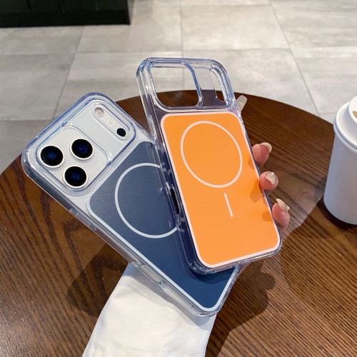 適用蘋果17promax手機殼萊卡透明磁吸iphone17AIR防摔保護套17pro