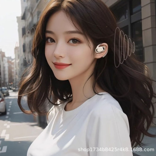 藍牙耳機2025新款骨傳導不入耳無線掛耳式運動跑步超長續航大電量