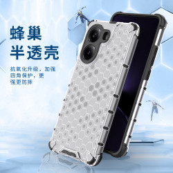 適用紅米15C蜂巢透明二合一手機殼Note15全包K80U氣囊防摔保護套