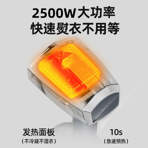1613406 手持掛燙機乾溼兩用小型噴霧蒸汽電熨鬭可攜式家用迷你可攜式掛燙機