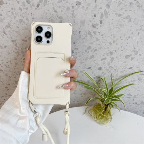 適用iPhone17ProMax插卡手機殼16Pro掛繩15四角防摔14保護套XS 適用iPhone17ProMax插卡手機殼16Pro掛繩15四角防摔14保護套XS