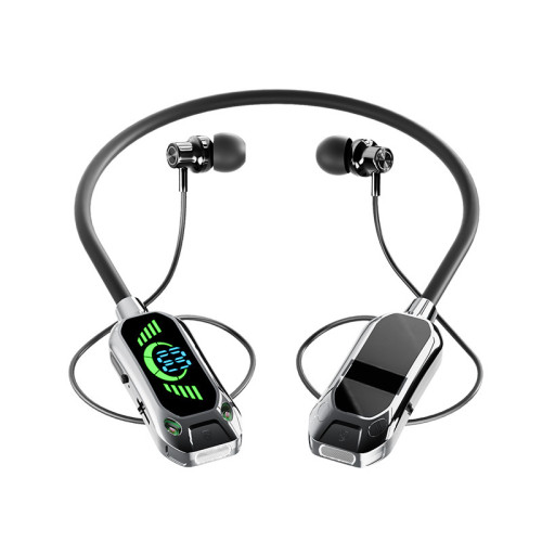 無線掛脖藍牙耳機入耳式高音質超長續航運動藍牙2025年新款