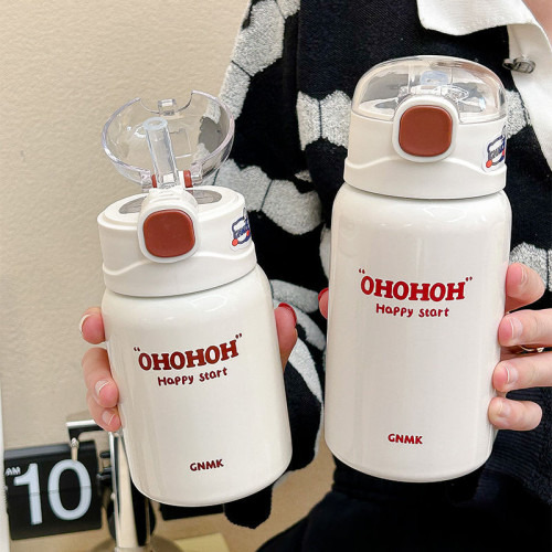 可愛保溫杯吸管兒童水杯女生小巧可攜式2022新款學生杯子ins高顔值 可愛保溫杯吸管兒童水杯女生小巧可攜式2022新款學生杯子ins高顔值