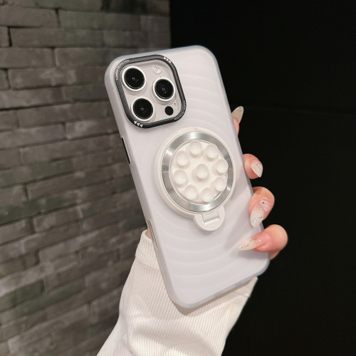 新品矽膠吸盤支架適用蘋果16pro手機殼套啤亞克力15波浪紋14磨砂 新品矽膠吸盤支架適用蘋果16pro手機殼套啤亞克力15波浪紋14磨砂