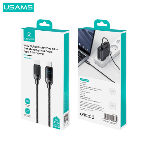 優勝仕數據線PD100W雙C口數顯快充線適用蘋果16 15華爲安卓充電線 優勝仕數據線PD100W雙C口數顯快充線適用蘋果16 15華爲安卓充電線