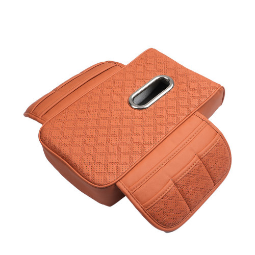 汽車中央扶手箱墊增高墊車用加高墊扶手位枕套車用內飾保護套通用 汽車中央扶手箱墊增高墊車用加高墊扶手位枕套車用內飾保護套通用