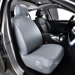 通用轎車SUV主副駕PU高彈力座椅套連體靠背坐墊套耐磨可拆套裝