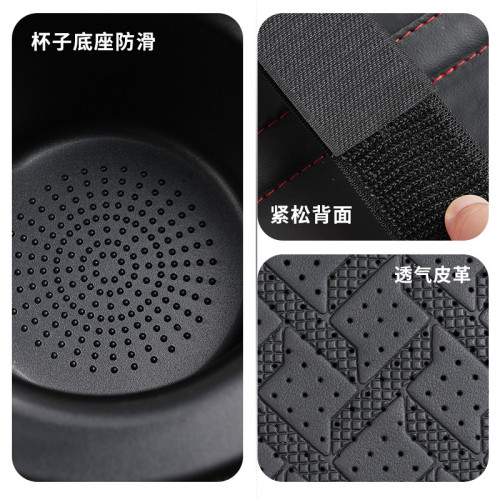 汽車扶手箱增高墊通用中央扶手枕多功能置物收納袋水杯架保護墊 汽車扶手箱增高墊通用中央扶手枕多功能置物收納袋水杯架保護墊