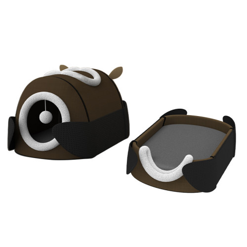 雙模式寵物窩貓咪窩貓墊可拆卸四季通用貓窩耐抓可拆洗貓房子 雙模式寵物窩貓咪窩貓墊可拆卸四季通用貓窩耐抓可拆洗貓房子