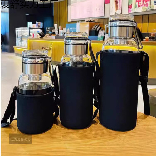 大容量噸噸杯男女夏季玻璃杯網紅高顔值水杯可攜式耐高溫泡茶杯子 大容量噸噸杯男女夏季玻璃杯網紅高顔值水杯可攜式耐高溫泡茶杯子