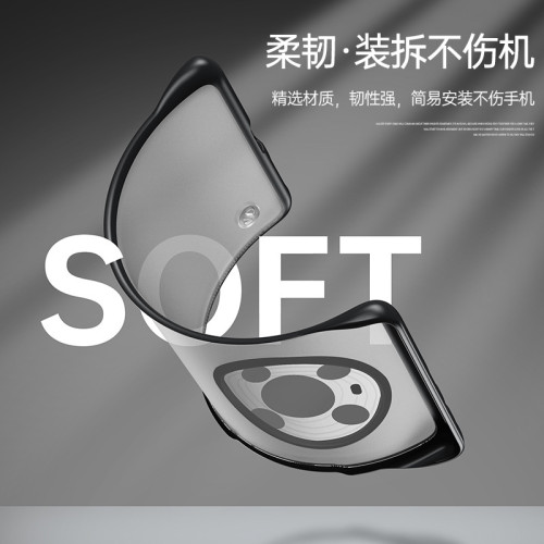適用華爲mate60pro手機殼無邊框鏡頭全包mate50保護套超薄磨砂p60