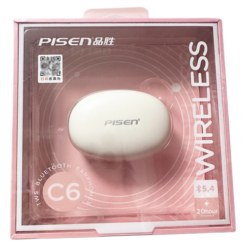 品勝新款TWS對耳C6入耳式藍牙耳機真無線耳機手機通用音樂電話 品勝新款TWS對耳C6入耳式藍牙耳機真無線耳機手機通用音樂電話