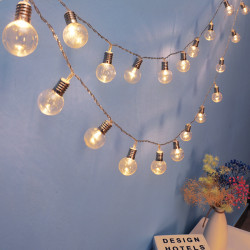 LED彩燈氛圍燈裝飾燈串網紅氛圍裝飾燈戶外led燈發光圓球燈